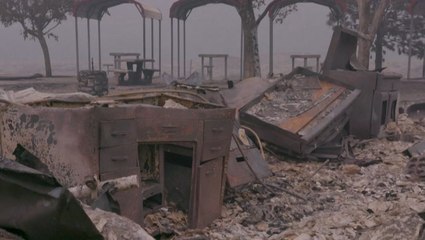 McKinney Fire leaves behind structures in ruin