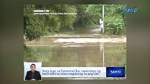 Ilang lugar sa Camarines Sur, naperwisyo ng baha dahil sa halos magdamag na pag-ulan | Saksi