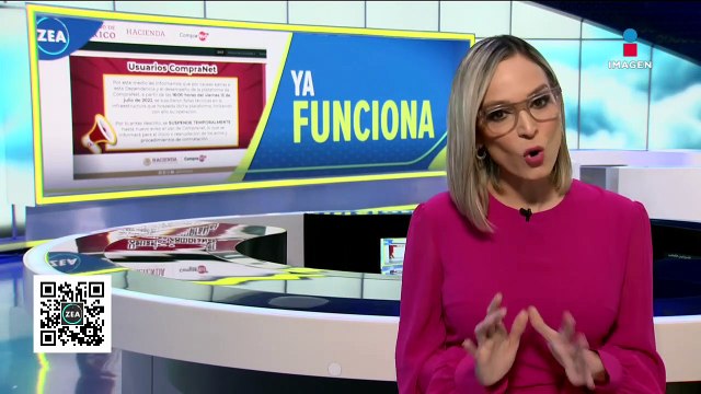 CompraNet reanuda operaciones tras suspensión por fallas