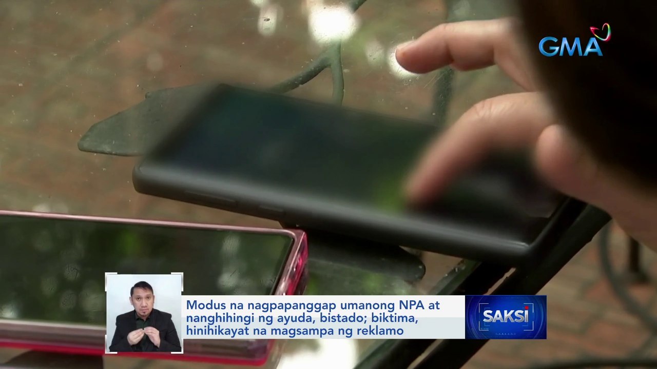 Modus na nagpapanggap umanong NPA at nanghihingi ng ayuda, bistado; biktima, hinihikayat na magsampa ng reklamo | Saksi