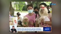 Fashion show ng mga aso, layong magbigay-saya sa mga batang maysakit gaya ng cancer | Saksi