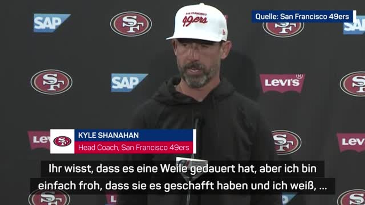 Shanahan: Deebo Samuel “inspiriert die Menschen”