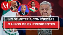 AMLO afirma NUNCA haber hecho una crítica a las esposas de Peña, Calderón y Fox