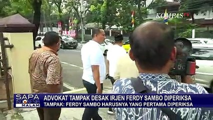 Khawatirkan Citra Polisi, Tampak: Ferdy Sambo Harusnya yang Pertama Diperiksa
