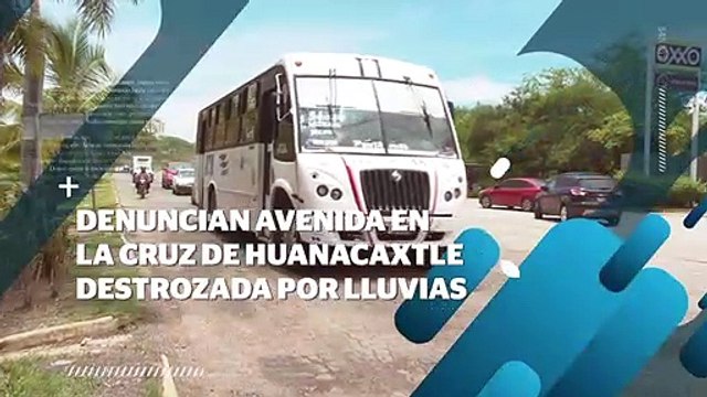 Avenida de ingreso a La Cruz de Huanacaxtle, llena de baches | CPS Noticias Puerto Vallarta