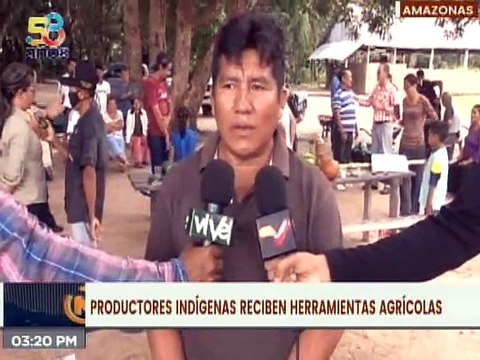 Amazonas | Productores indígenas reciben herramientas para las actividades agrícolas