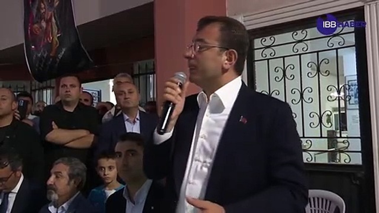 Ekrem İmamoğlu: "Cemevleri, Alevi vatandaşlarımızın ibadethaneleridir, nokta!"
