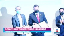 Querétaro y Museo de Memoria y Tolerancia firman convenio por los derechos humanos