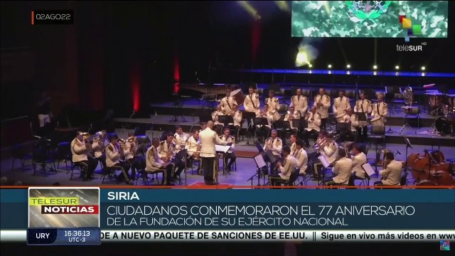 Siria conmemora los 77 años de fundación de su Ejército Nacional