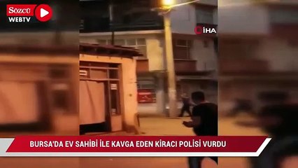 Скачать видео: Ev sahibi ile kavga eden kiracı müdahale eden polisi vurup intihar etti