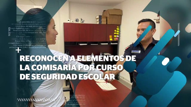 Reconocen a elementos de la Comisaría por curso de seguridad | CPS Noticias Puerto Vallarta