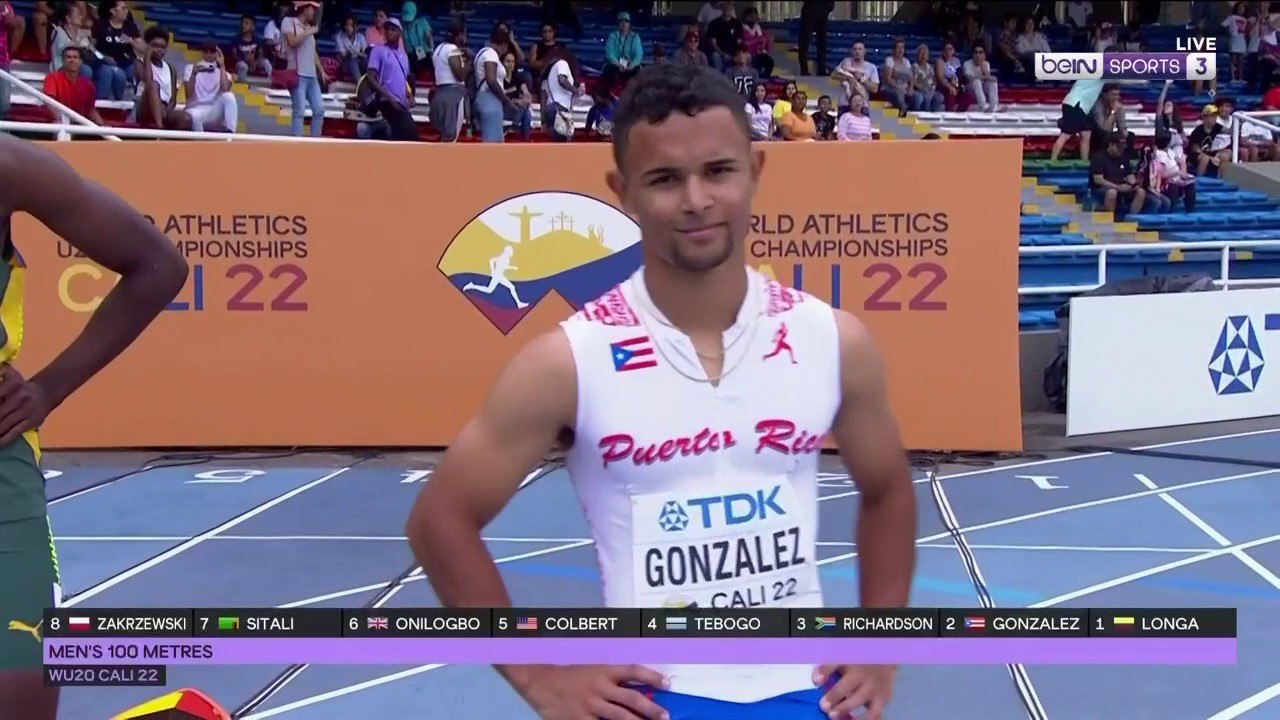 Men's 100m Semi-Final Cali