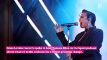 Demi Lovato Reveals Pronoun Change