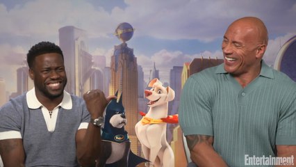 DC League of Super-Pets Cast Plays EW's Emoji Game