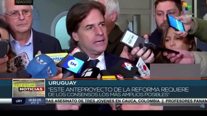 Uruguay: Presidente Luis Lacalle presentó anteproyecto de ley para jubilación