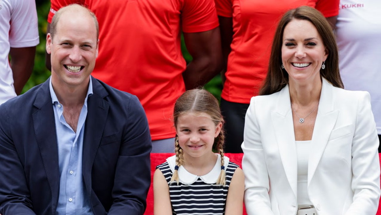 Wie groß die geworden ist: Charlotte begleitet William und Kate zu Sportevent