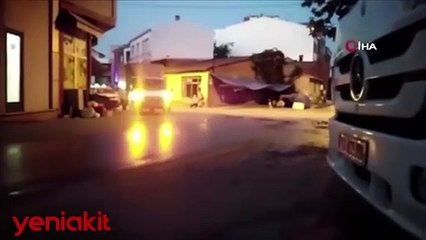 Dehşet! Ev sahibi ile kavga eden kiracı polisi vurup intihar etti