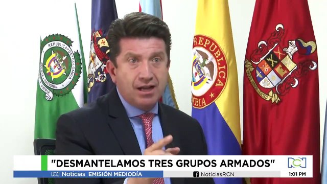 “Desmantelamos tres grupos armados”: Diego Molano tras su salida de Mindefensa