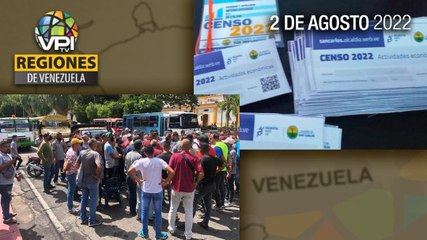 Noticias Regiones de Venezuela hoy - Martes 02 de Agosto de 2022 | VPItv