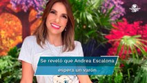 Andrea Escalona hace público el género de su bebé