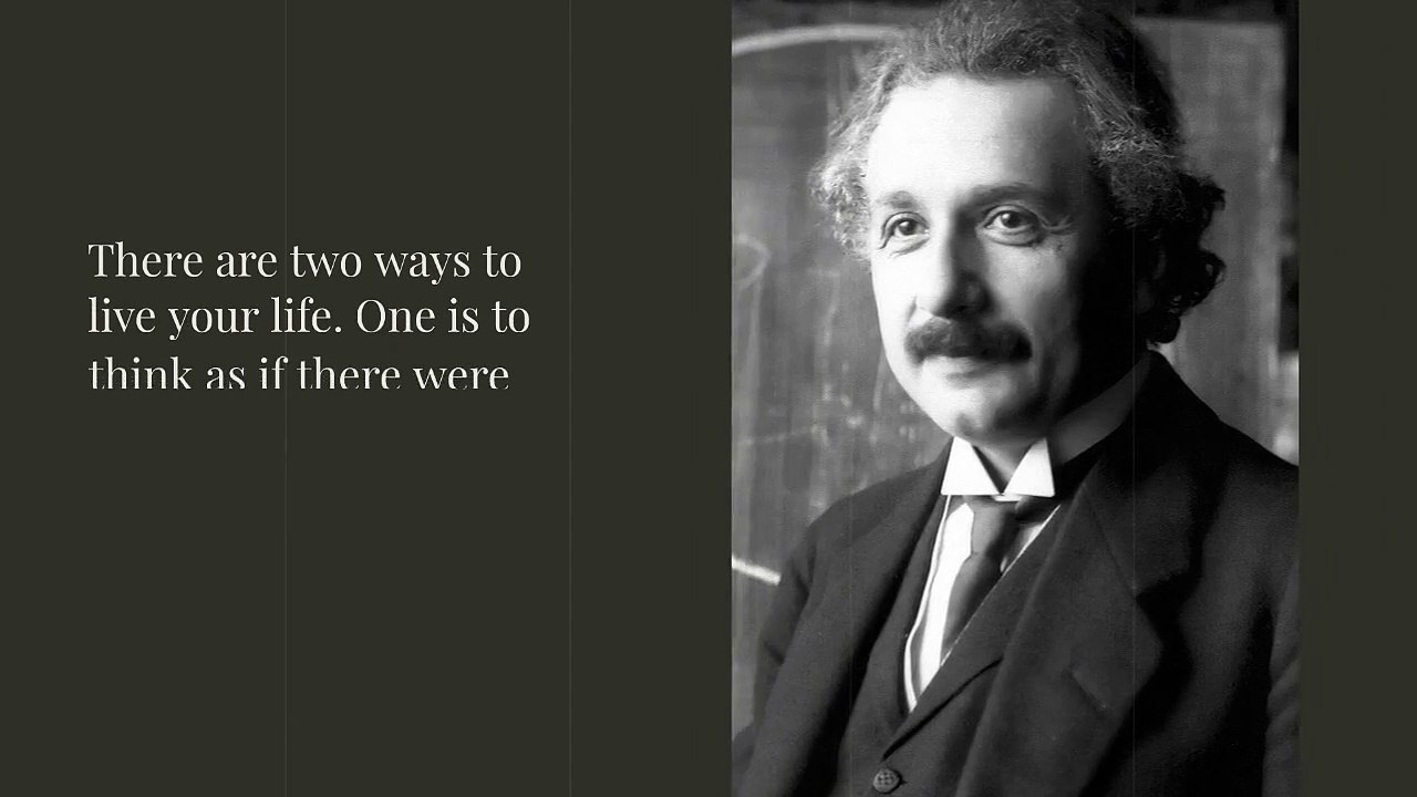 Motivasi Hidup Albert Einstein
