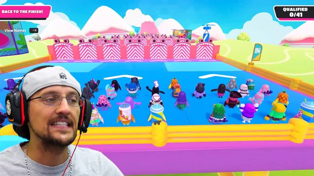 FALL GUYS- Wacky Victory Royale Game (FGTeeV Ultimate Knockout Challenge)