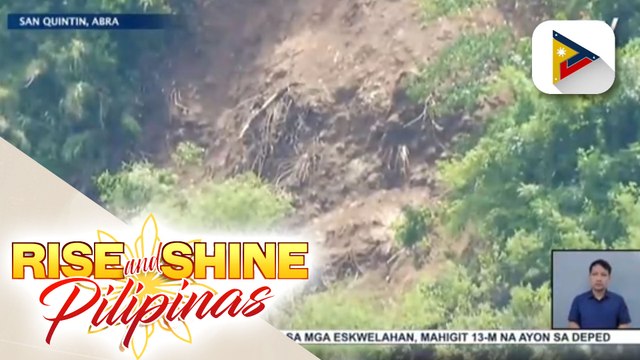 Forced evacuation, ipinatupad sa Brgy. Tangadan, San Quintin, Abra; Landslide, ikinabahala ng mga residente