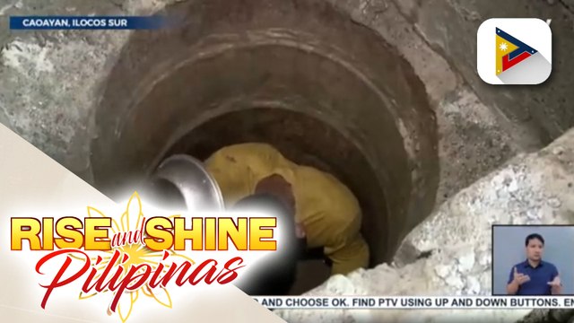 Ilang residente sa Caoayan, Ilocos Sur, problema ang supply ng tubig; Ilang balon, nakitaan ng mga bitak
