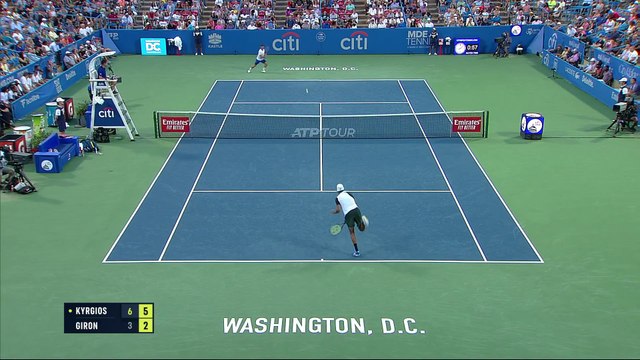 Kyrgios v Giron | ATP Citi Open | Match Highlights