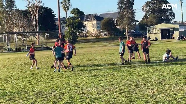 Kempsey Cannonballs Under-10s training at Kemp Street Sporting Fields | August 2, 2022 | Macleay Argus