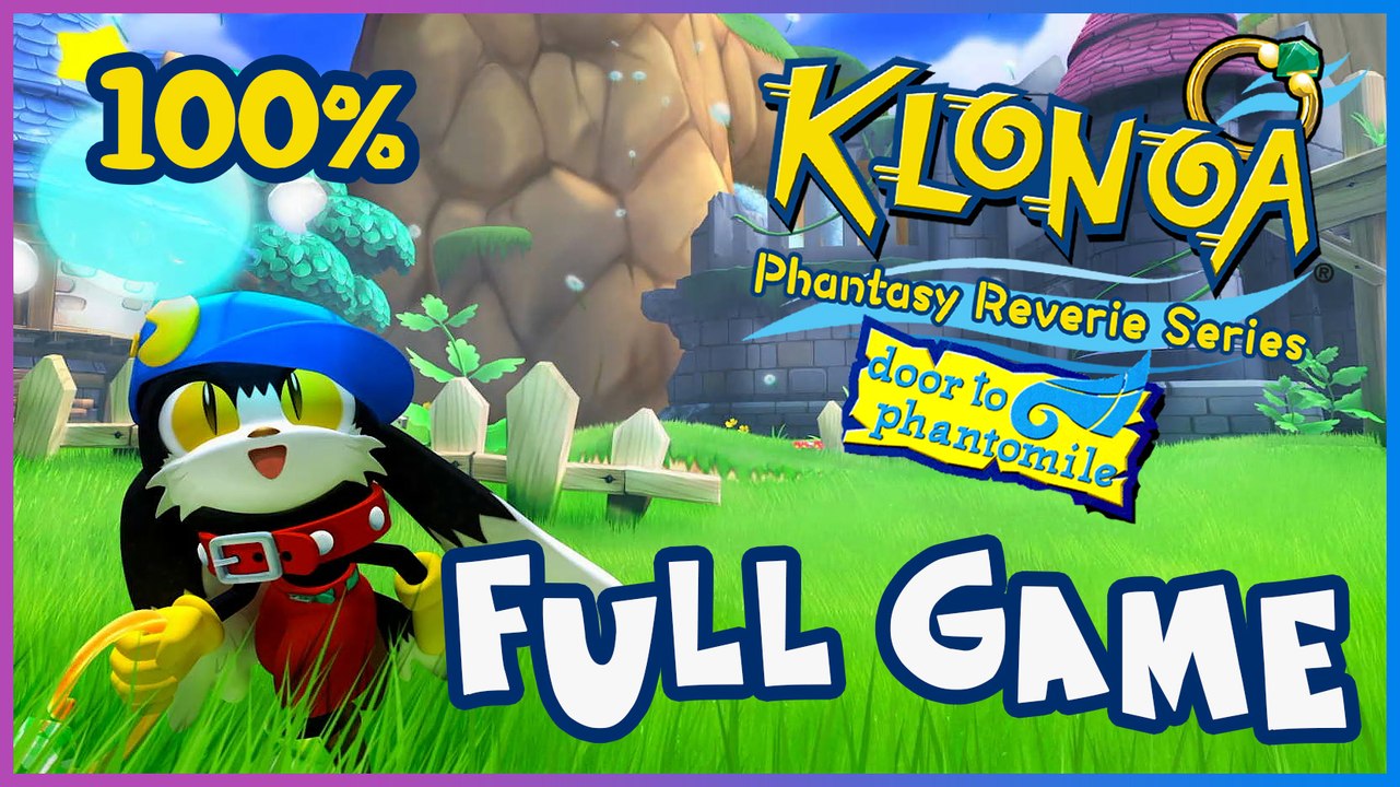 Klonoa Phantasy Reverie 100% FULL GAME ~ Door to Phantomile ~ Longplay (PS5)