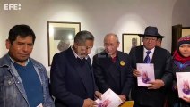 12 obras del pintor Ricardo Pérez Alcalá donadas desde México, son exhibidas en Bolivia