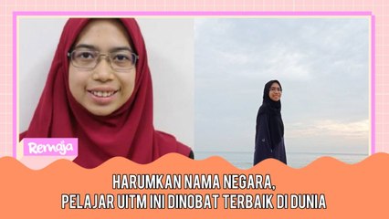 Pelajar Perakaunan UiTM Dinobat Sebagai Graduan Kelapan Terbaik Dunia