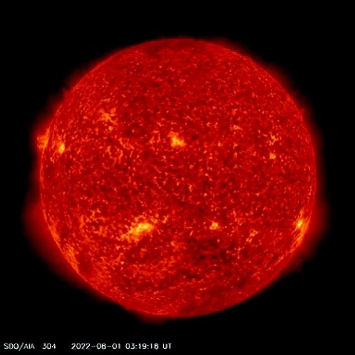 Twin Solar Storm  August 2nd 2022