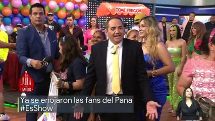 ¡Todas quieren beso con el 'Pana'!