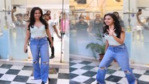 Tejasswi Prakash Spotted Outside Salon in Bandra, Video goes Viral | FilmiBeat | *TV