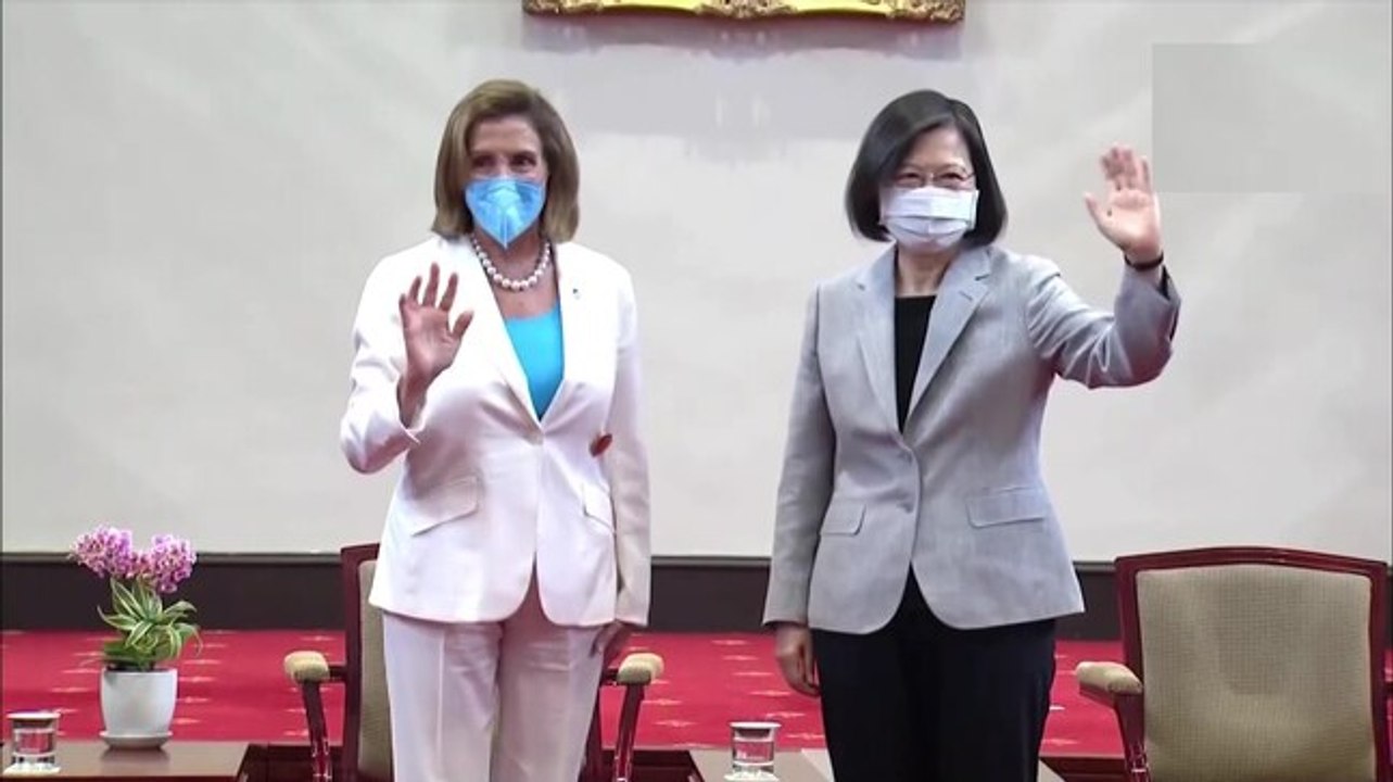 Nancy Pelosi's Taiwan visit; meeting with Taiwa...