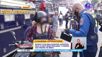 Mahigit 30 na mga sasakyan, natiketan dahil sa iba’t ibang paglabag | BT