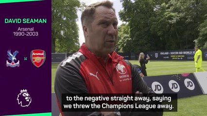 Seaman confident of 'good future' for Arsenal