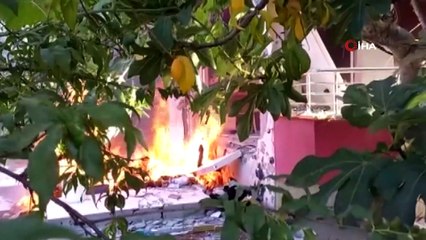 Gizli tehlike yine kendisini gösterdi! Tek katlı ev bomba gibi patladı, 1 yaralı