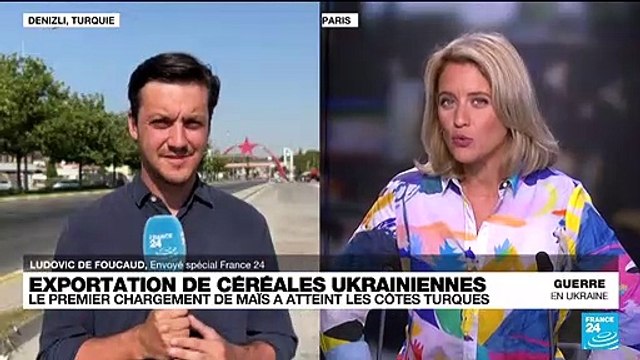 Céréales ukrainiennes : le premier chargement de maÏs a atteint les côtes turques