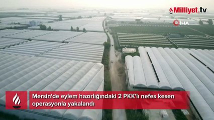 Eylem hazırlığındaki 2 PKK'lı terörist yakalandı