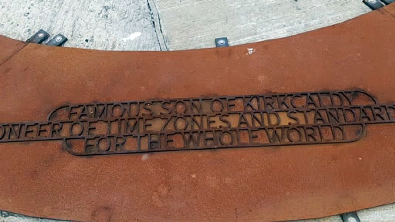 Kirkcaldy's tribute to Sir Sanford Fleming