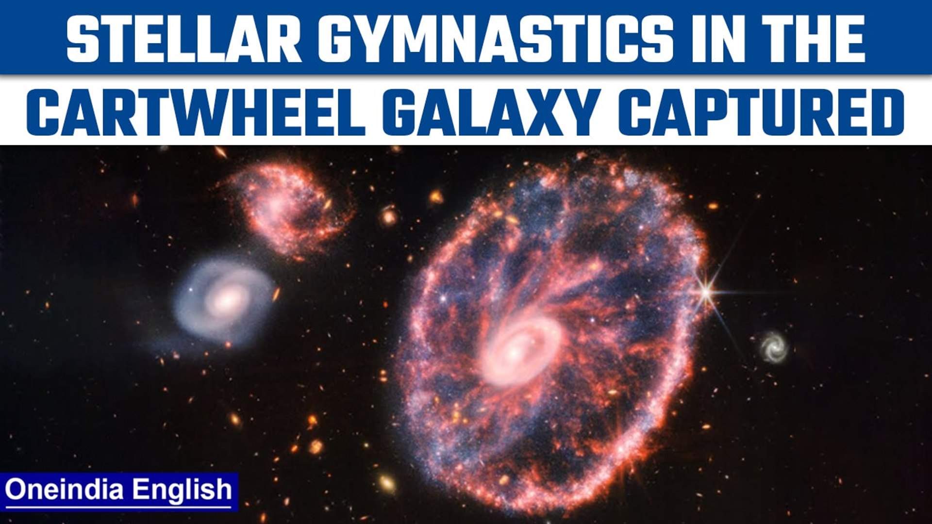 NASA: James Webb Space telescope captures the image of rare Cartwheel galaxy