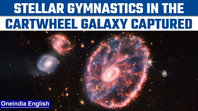 NASA: James Webb Space telescope captures the image of rare Cartwheel galaxy | Oneindia news *Space