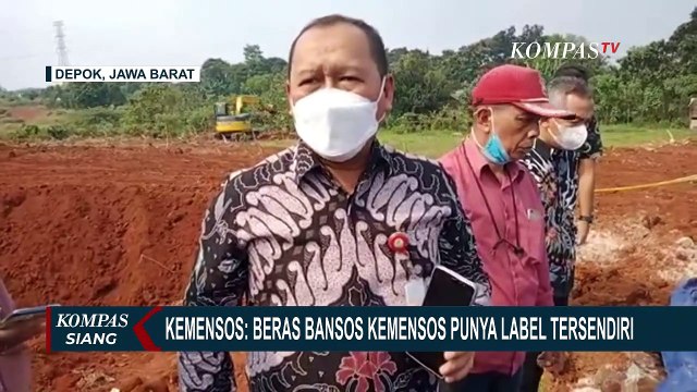 Periksa Lokasi Timbunan di Depok, Kemensos: Bansos Kemensos Punya Label Tersendiri