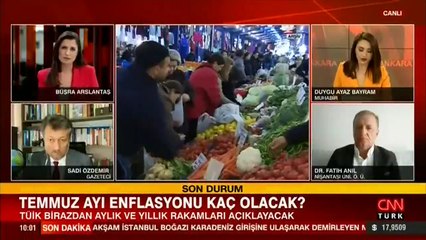 Son dakika! Temmuz 2022 enflasyon rakamları açıklandı