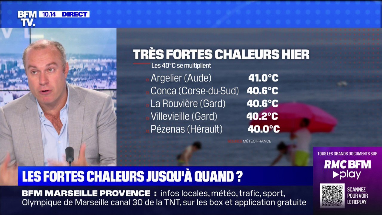 François Gemenne, chercheur spécialisé sur l'impact du réchauffement climatique: "vraisemblablement, le thermomètre atteindra la barre des 50°c" d'ici le milieu du siècle