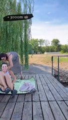 Théo Curin et sa nouvelle copine.