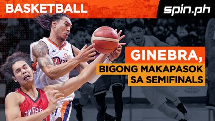 Ginebra, binigo ng Meralco Bolts na makapasok sa semifinals